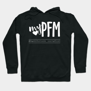 myPFM logo White Hoodie